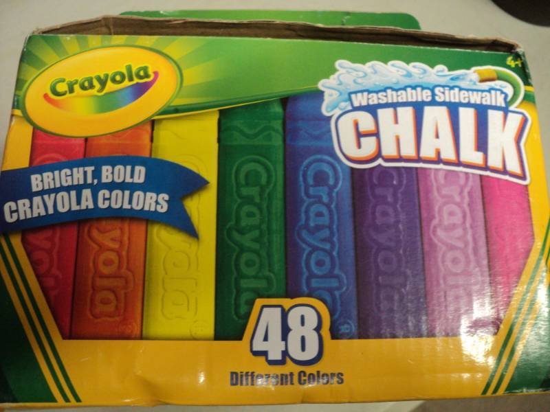 lot 153 image: Crayola Washable Sidewalk Chauk...