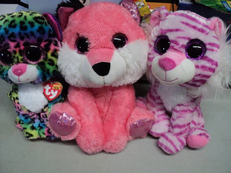 lot 164 image: 3 TY Animals...