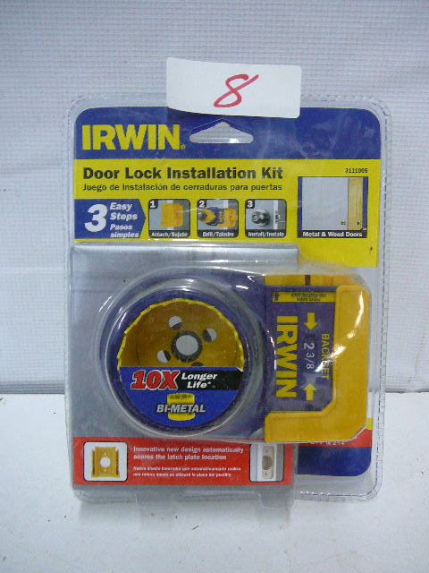 Door Lock Installation Kit