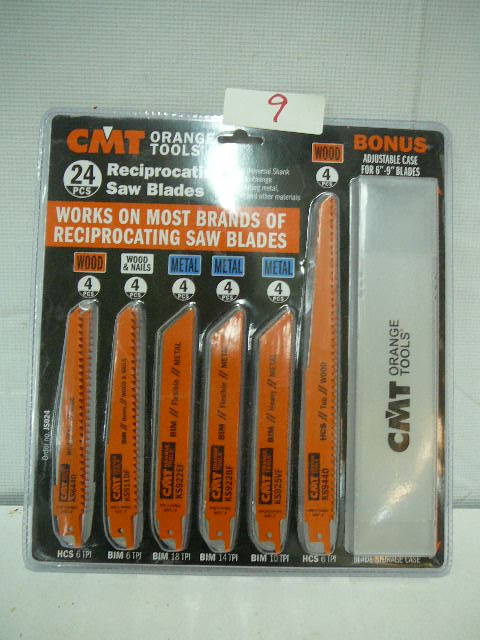 24pc Reciprocating Saw Blades