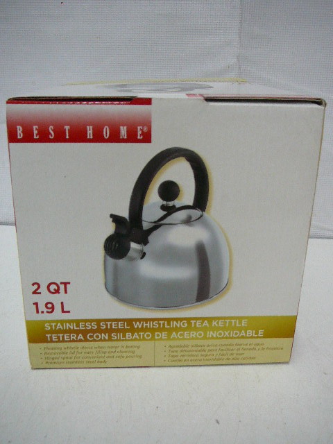 Stainless Steel Whistling Tea Kettle