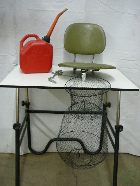 Seat  Fishing Basket  Gas Can
