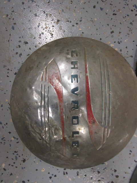 Vintage Chevy Hubcaps