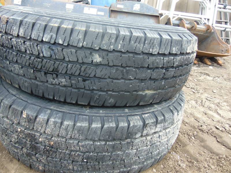 (4) Michelin LT22575 R16 Trailer Tires