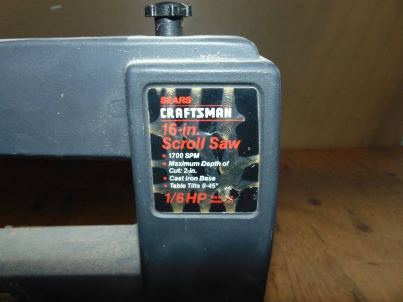 Craftsman 16 Scroll Saw