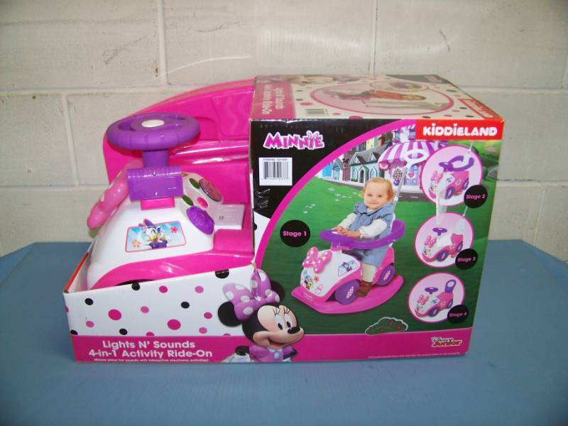 minnie mouse 4 in 1 ride on