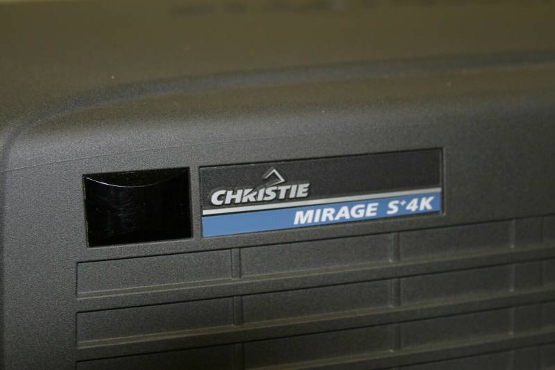 lot 5 image: Christie Mirage S4K 3-Chip DLP 5000-ANSI Lumen 3D HD Projector