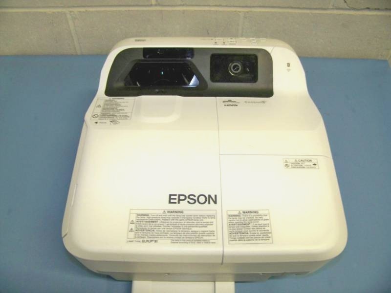 lot 8 image: Epson, BrightLink, 685Wi, Short Throw, LCD Projector with (3) HDMI Inputs and Wall Mount