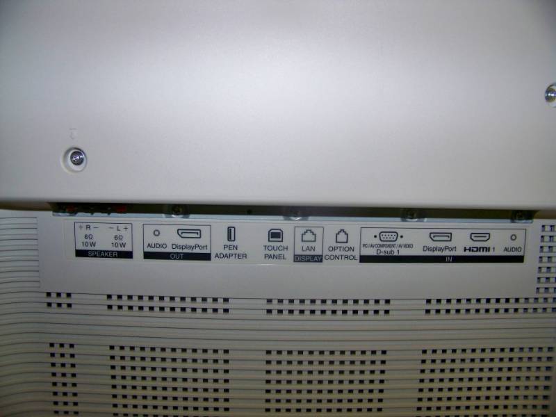 lot 15 image: 70, Sharp, Full HD, Edge-Lit LED, LCD, Monitor  Display with (3) HDMI Inputs, Touch Screen capabilities and Remote Control