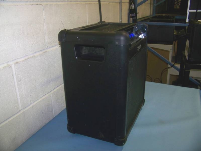 lot 44 image: ION, Block Rocker Max, Portable, Wireless Loudspeaker  Speaker with Bluetooth and Front Display Lighting