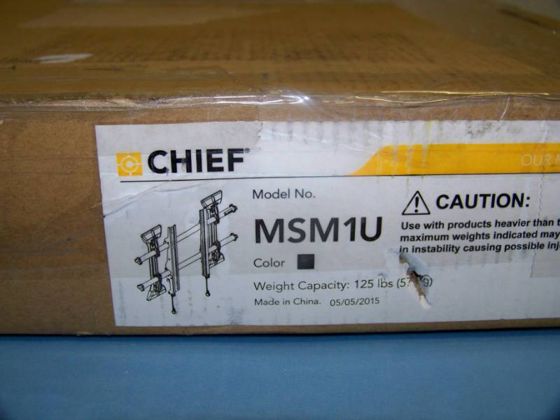 lot 24 image: Chief Manufacturing, Wall Mount for Flat Panel TVs  Monitors  Displays - in Original Box