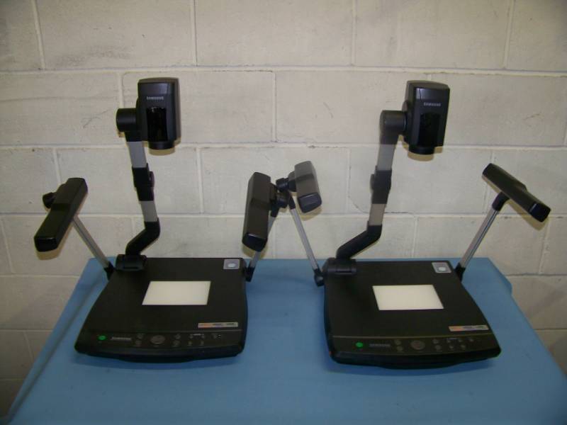 lot 101 image: (2) Samsung, Digital Presenters  Document Cameras
