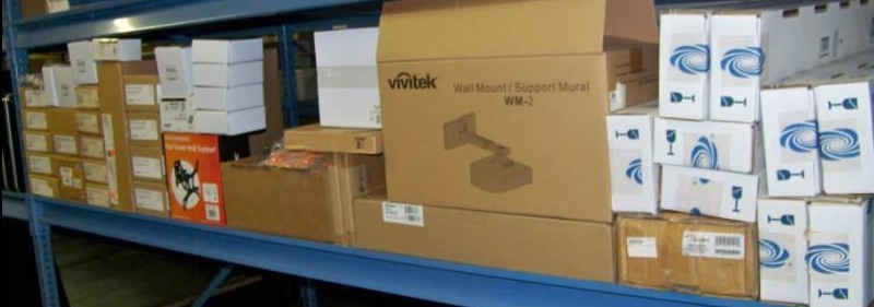 lot 114 image: (LARGE LOT - 8 SHELF) Miscellaneous Audio  Video  Network Items