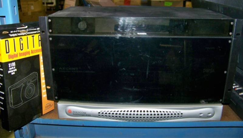 lot 116 image: (LARGE LOT - 8 SHELF) Miscellaneous Audio  Video  Network Items