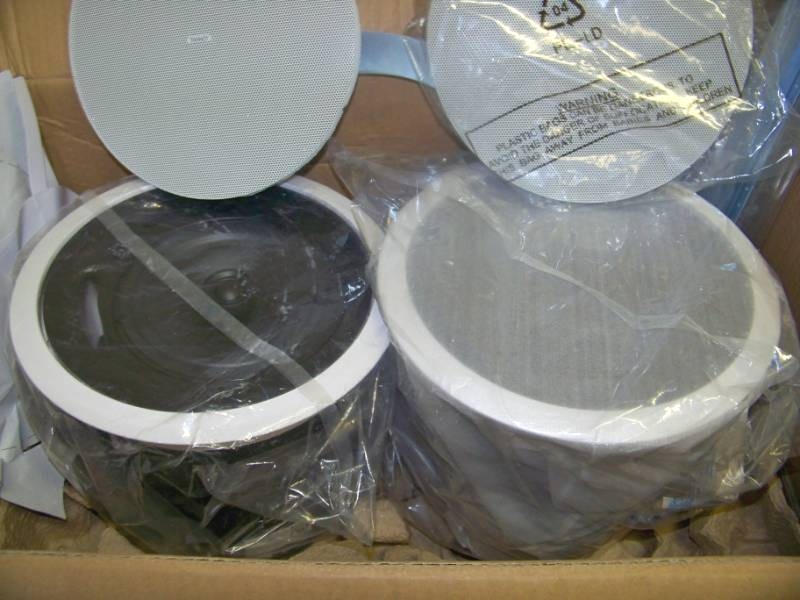 lot 64 image: (Pair) Tannoy, CVS6, In-Ceiling Speakers - NEW in Original Box