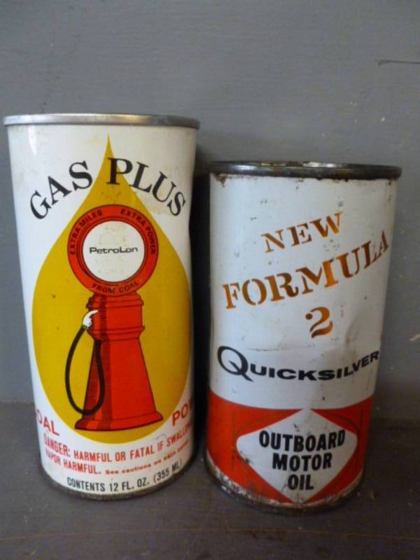 lot 118 image: Vintage Oil Cans
