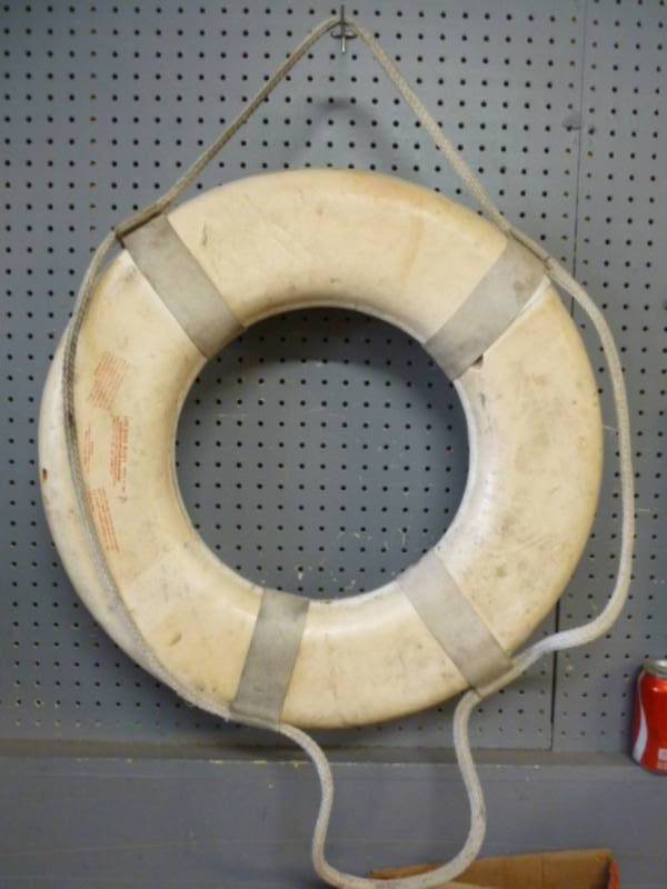 lot 130 image: Vintage Boat Buoy
