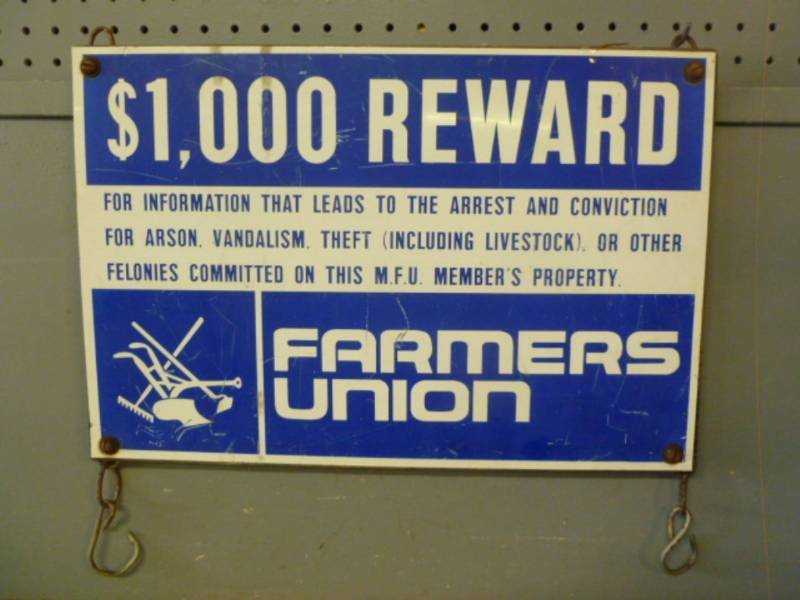 lot 138 image: Vintage Sign
