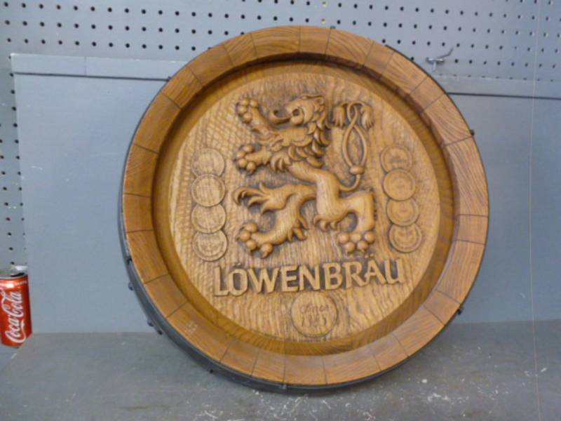 lot 144 image: Vintage Beer Sign