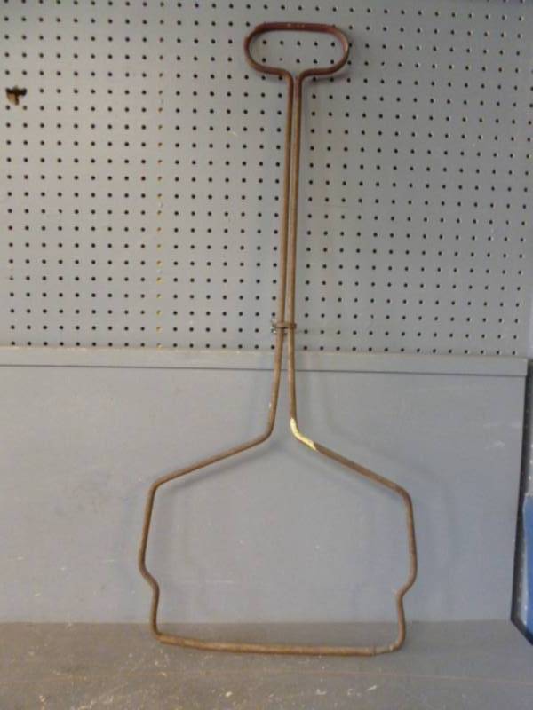lot 226 image: Antique Meat Rack