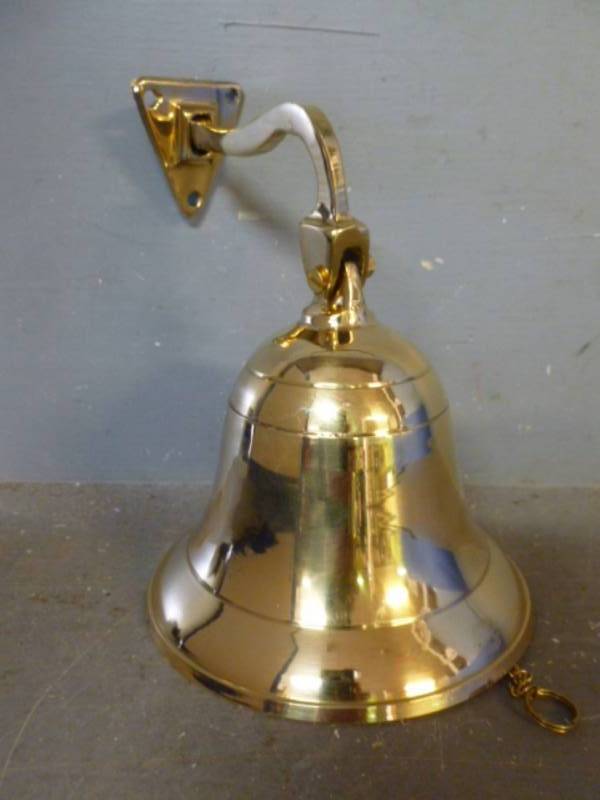 lot 228 image: Brass Bell