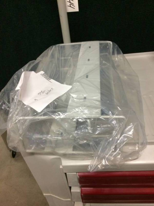 lot 16 image: New In Package Wall Mount Plastic Glove Holder