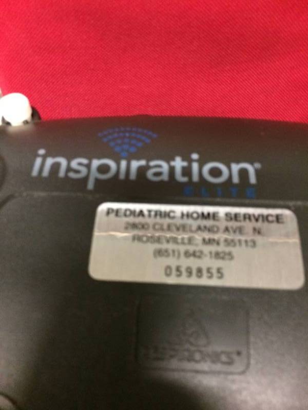 lot 20 image: Respironics Inspiration Elite HS456 Compressor Nebulizer System