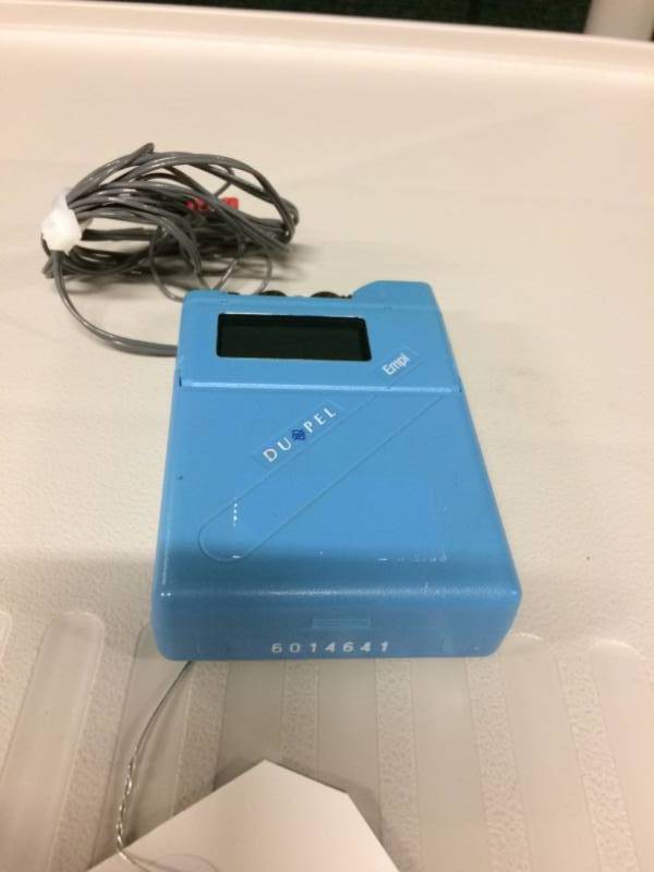 lot 9 image: MSRP $400 Empi Dupel Dual Channel Iontophoresis System - Excellent Working Condition - Comes with&nbsp1 Dual Patient Lead 