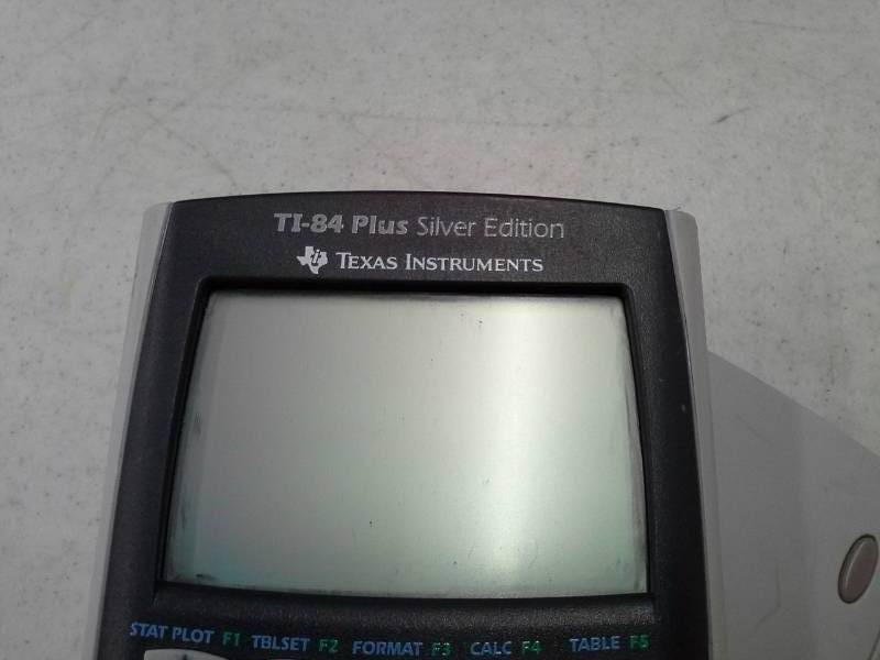 lot 126 image: Texas Instruments TI-84 Silver Edition Calculators