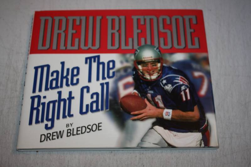lot 48 image: Autographed Hardcover Book Drew Bledsoe