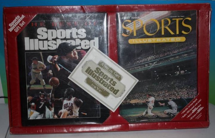 lot 72 image: 1998 Sports Illustrated Gift Set w 1954 Reprint