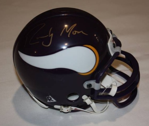 lot 82 image: Minnesota Vikings Riddell Authentic Mini Helmet