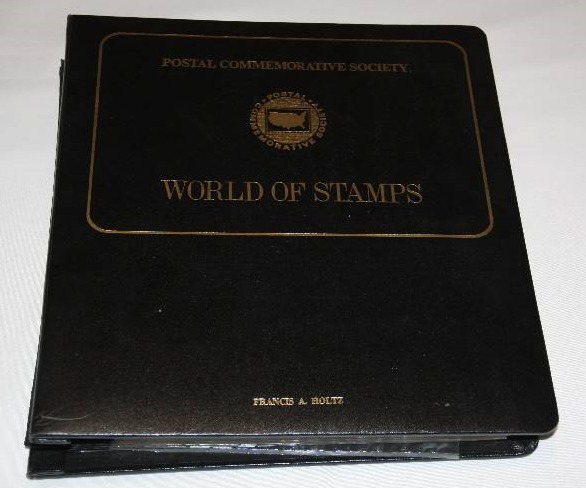 lot 100 image: World of Stamps Book Francis A. Holtz