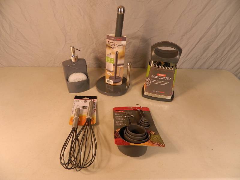 New Gray Kitchen Items