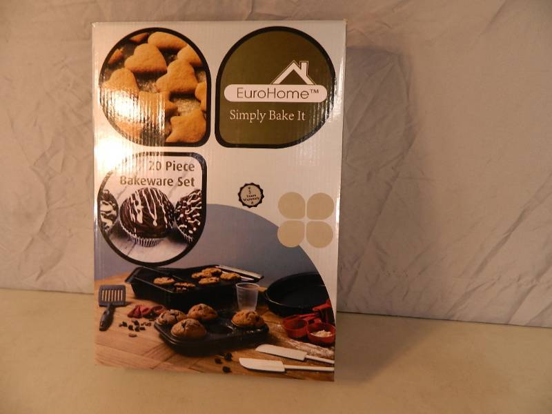 New 20 Piece Bakeware Set