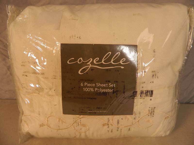 New Cozelle 6 Piece Queen Sheet Set