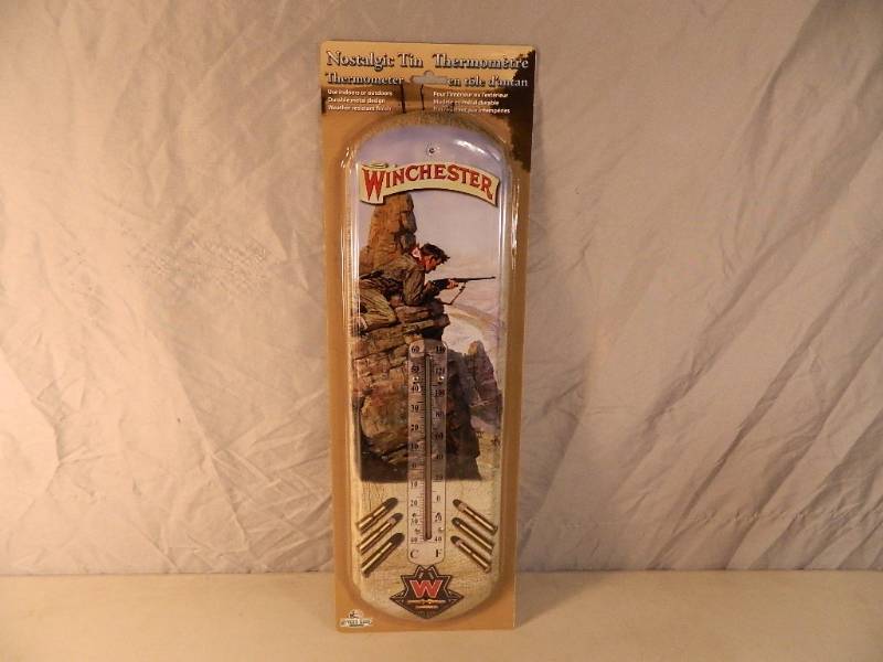 New Winchester Tin Thermometer
