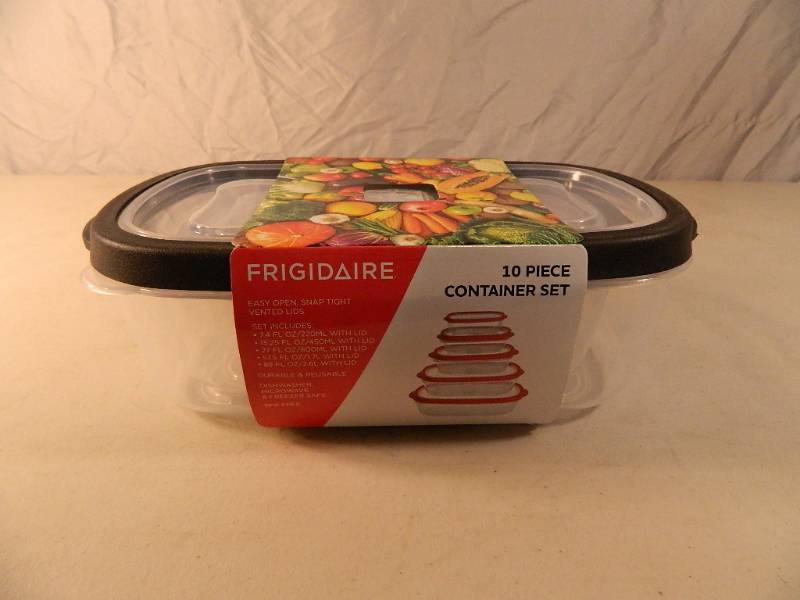 New Frigidaire 10 Pc Container Set