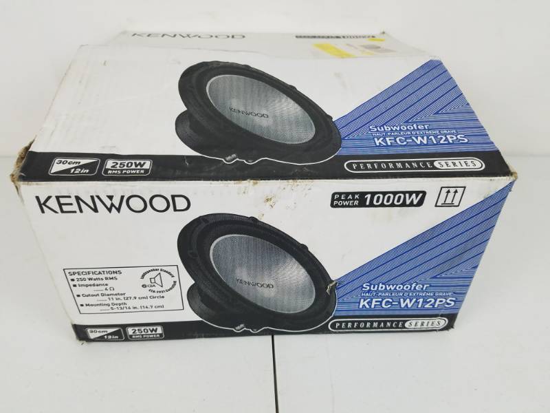 lot 35 image: 12 inch 1000w Keenwood Subwoofer