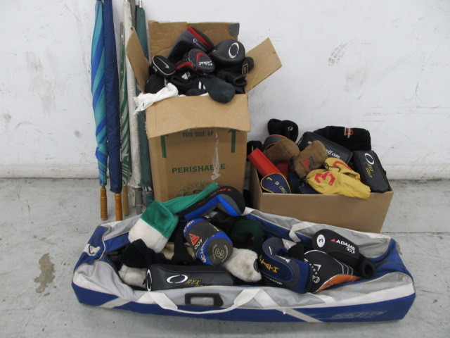 lot 29 image: LARGE Lot of Head Covers