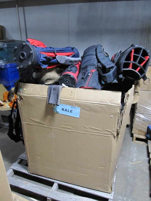 lot 33 image: Gaylord Box FULL of Golf Bags #3