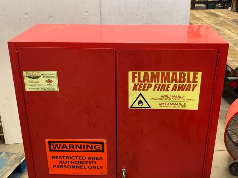 Eagle Industrial Paint  Ink  Flammable  Materials Cabinet