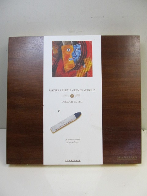 lot 125 image: NEW Set of 36 Large Oil Pastels by SENNELIER