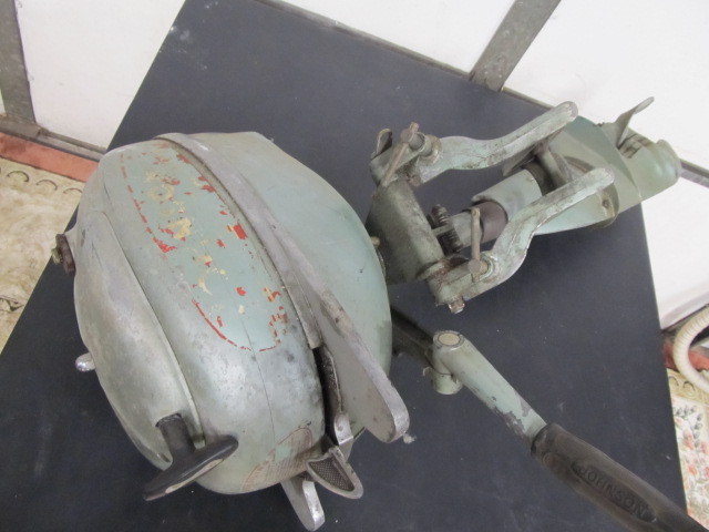 lot 167 image: Vintage JOHNSON Outboard Motor