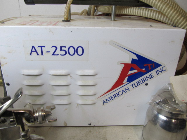 lot 201 image: American Turbine AT-2500 HVLP Paint Sprayer wAccessories