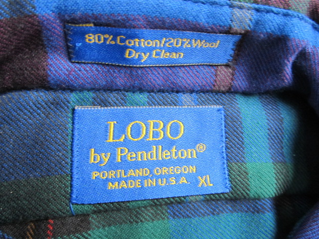 lot 214 image: Brand New wTags PENDLETON Wool Shirt - Mens Size XL