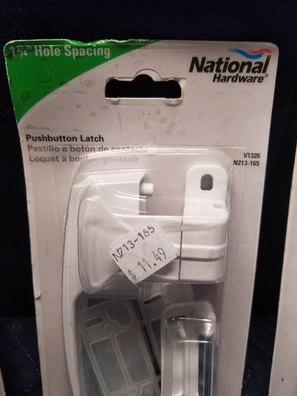 Push Button Latch
