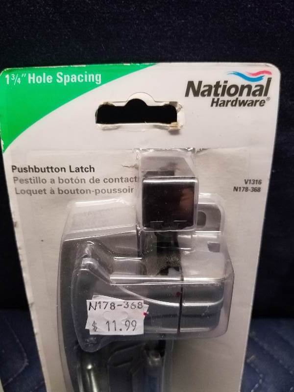 Push Button Latch