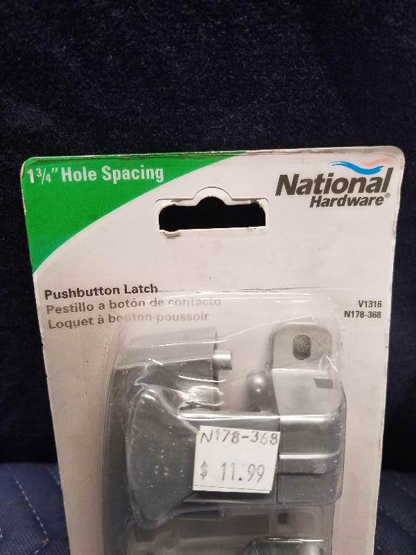 Push Button Latch