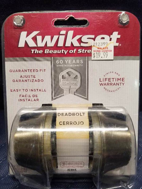 Kwikset Deadbolt